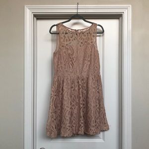 Light Pink LC Lace Dress